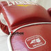 Боксерские перчатки Everlast MX Training gloves из натуральной кожи (2200000, красно-белые)