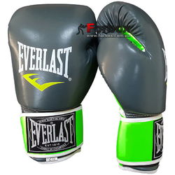 Боксерські рукавиці Everlast на основі PU (BO-5036, сіро-зелені)
