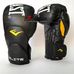 Боксерські шкіряні рукавички EVERLAST з натуральної шкіри (MA-6758-BK, чорний)