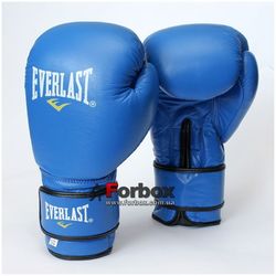 Перчатки боксерские Everlast Ring Star кожа (BO-4748-B, синие)