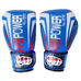 Боксерские перчатки Firepower из натуральной кожи (FPBG12-BL, синие)