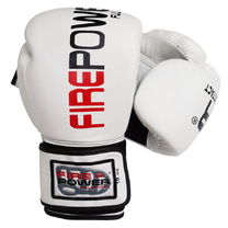 Перчатки боксерские FirePower White (FPBG2-W, Белый)