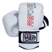 Рукавиці боксерські FirePower White (FPBG4-W, Білий)