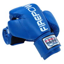 Рукавиці для боксу Fire Power (FPBGA1-BL, Синий)