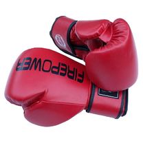 Перчатки для бокса Fire Power (FPBGA11-R, Красный)