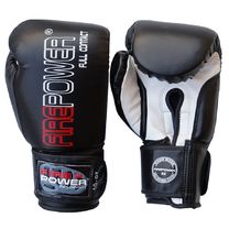 Боксерські рукавички Firepower (FPBGA1N-BK, чорні)