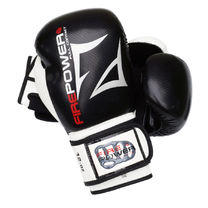 Перчатки боксерские Firepower (FPBGA3-BK, черно-белые)