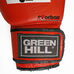 УЦЕНКА Боксерские перчатки Green Hill Zees WAKO из кожи (KBZ-2062, красные,  потертость окантовки)