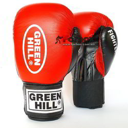 Боксерские перчатки Green Hill Fighter (KBF-2106, красные)