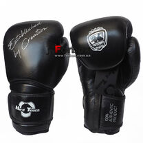Перчатки боксерские Hard Touch Establish натуральная кожа (BO-5232, черный)
