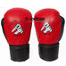 Боксерські рукавички Федерації рукопашного бою Klass шкіра Lev (1303FRB-rd, червоні)