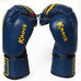 Перчатки для бокса Класс стреч Лев спорт (13081-blyl, сине-желтая)