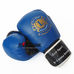 Перчатки для бокса кожа Klass Lev (1308-bkbl, сине-черные)