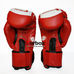 Боксерские перчатки Lev Sport серии Элит из PU кожи (Elit-strech, красно-белые)