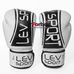 Боксерські рукавички Lev Sport серії Еліт з PU шкіри (Elit-strech, біло-чорні)