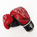 Перчатки для бокса TOP кожа Lev (1309-rdbk, красно-черные)