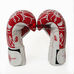 Перчатки для бокса TOP кожа Lev (1309-rdwh, красно-белые)