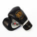 Боксерские перчатки VIP кожа Lev (1303-bkwh, черно-белые)