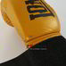 УЦІНКА Рукавички боксерські LONGSDALE натуральна шкіра широкий манжет (MA-6760-G, золотий)