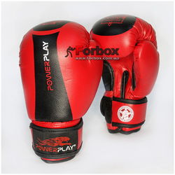 Перчатки боксерские Power Play 3003 red