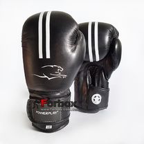 Перчатки боксерские Line Power Play PU (3016, черно-белый)