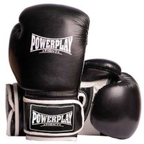Рукавички для боксу PowerPlay (3019-BK, чорні)