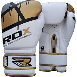 Боксерські рукавиці RDX Rex Leather Gold