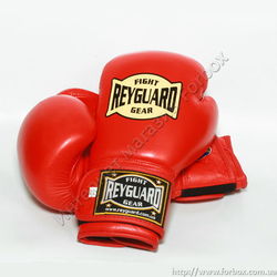 Перчатки с печатью ФБУ кожа Reyguard красные