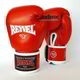 Боксерські рукавиці REYVEL шкіра (0009-rd, червоні)