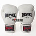 Боксерские перчатки REYVEL кожа (0009-wh, белые)