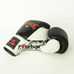 Профессиональные боксерские перчатки REYVEL Pro на шнуровке (0048-bk, черные)