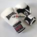 Боксерские перчатки REYVEL винил (0031-wh, белые)