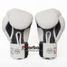 Перчатки для бокса REYVEL винил с широким манжетом (BPRSM-wh, белые)