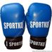 Перчатки с печатью ФБУ кожа SportKo (1358-bl, синие)