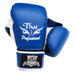 Перчатки боксерские Thai Professional Blue (TPBG8-BL, Синий)