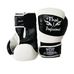 Боксерские перчатки Thai Professional (TPBG7-BK-W, бело-черные)