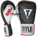 Перчатки для бокса Title Gel World Elastic (GTWGE, черные)