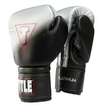 Рукавички для боксу TITLE Boxing Platinum Power Bag (TBPPB-BK, Чорний)