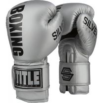 Боксерські рукавички TITLE Silver Series Select Training (TSSST-GR, Сірий)