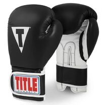 Боксерские перчатки TITLE Boxing Limited PRO STYLE Training 3.0 (Title-CVVTG3-BK-WH, Черный)