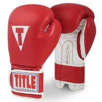 Боксерские перчатки TITLE Boxing Limited PRO STYLE Training 3.0 (Title-CVVTG3-RD-WH, Красный)