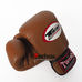 Боксерські рукавиці Twins із натуральної шкіри (BGVL-3-BR, коричневі)