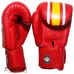 Боксерские перчатки Twins (FBGV-3, кожа красные)