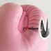 Боксерские перчатки Twins из натуральной кожи (FBGV-25-PN, розовые)
