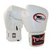 Боксерские кожаные перчатки Twins (BGVL-3, белые)