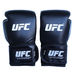 Рукавиці боксерські UFC шкіра+PU тренувальні (чорні)
