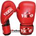 Боксерские перчатки Velo Ahsan Star с лицензией AIBA для соревнований (VAIBA, красные)