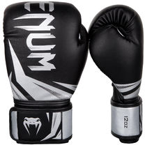 Боксерские перчатки Venum Challenger 3.0 Black/Silver (03525-128-BKSL, Чорно-серебряный)