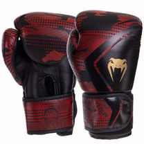 Перчатки для бокса Zelart из PU кожи (3397-RD, красный)