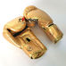 Боксерские перчатки Venum Contender 2.0 на липучке из PU кожи (BO-8351-GD, золотой)